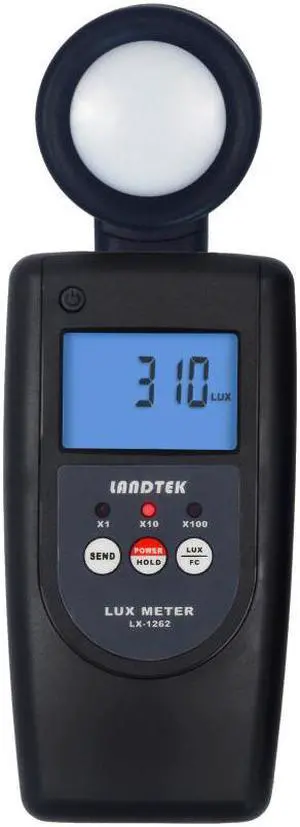 LANDTEK LX-1262 Digital Lux Meter Wide measure range and high resolution