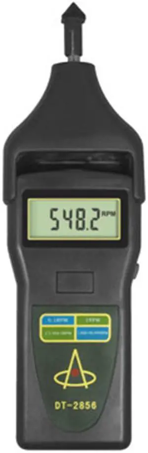LANDTEK DT-2856 Digital Photo Contact Tachometer Laser RPM Meter Speedometer
