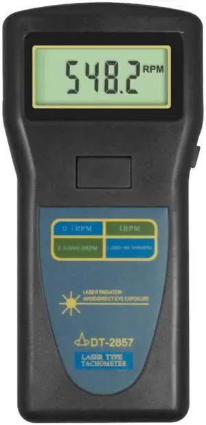 LANDTEK DT-2857 Photo/Contact Tachometer Surface Tester 2.5 ~ 99,999