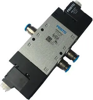 FESTO CPE24-M2H-5/3BS-QS-12 170318 Air Solenoid Valve New