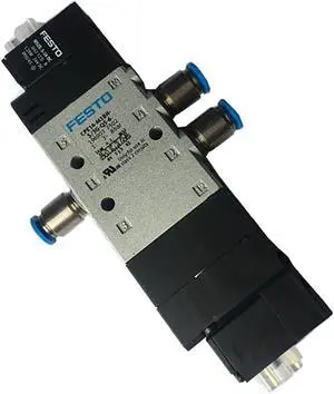 FESTO CPE24-M2H-5/3BS-QS-10 170312  Air Solenoid Valve New