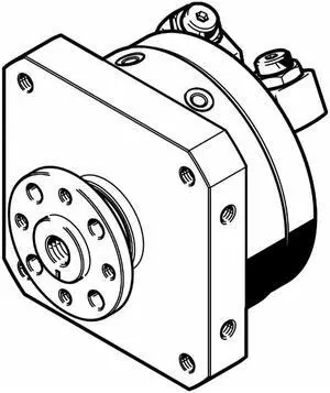 FESTO DSM-12-270-P-FW-A-B 547571 Rotary Actuator New