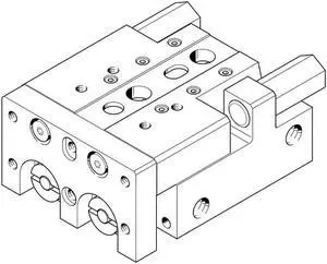 FESTO SLT-25-40-P-A 170577 Mini Slide New