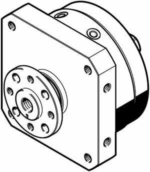 FESTO DSM-32-270-FW-A-B 547599 Rotary Actuator New