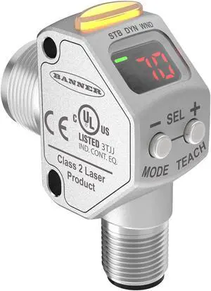 BANNER Q3XTBLD200-Q8 Laser Contrast Sensor New