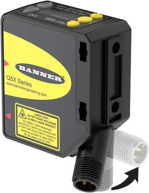 BANNER Q5XKLAF2000-Q8 High Power, Multi-Function Laser Sensor New