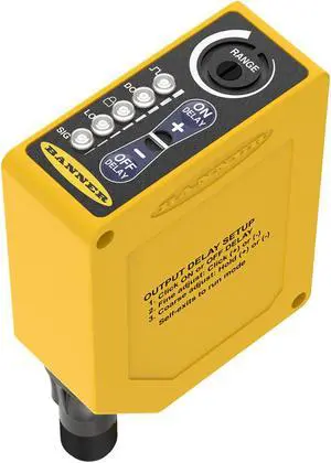 BANNER Q60BB6AF2000 2 M Range Adjustable-Field Sensor New