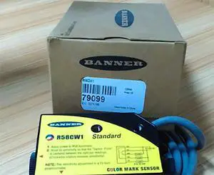 BANNER R58CW1 Photoelectric Color Sensor New