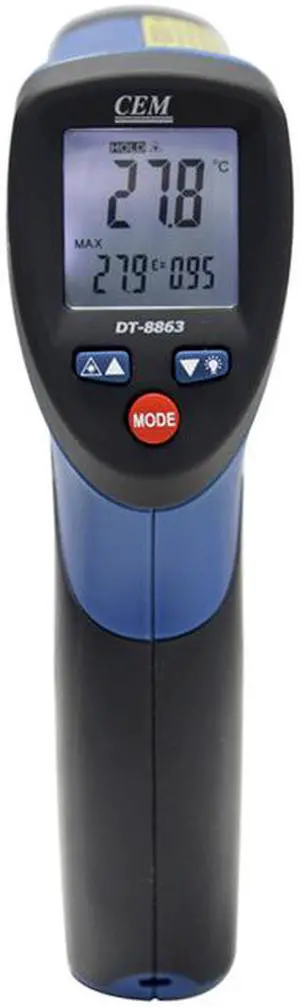 CEM DT-8863 Professional InfraRed Thermometers with Dual Laser Targeting