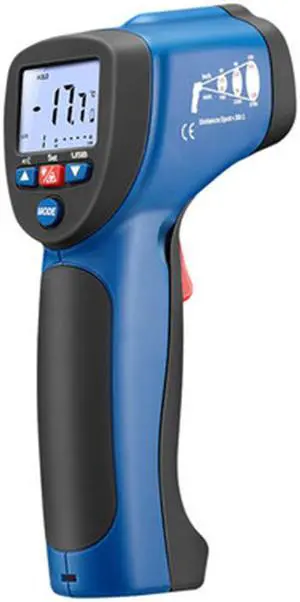 CEM DT-8855 Non-contact High Temperature Infrared Thermometer USB Interface