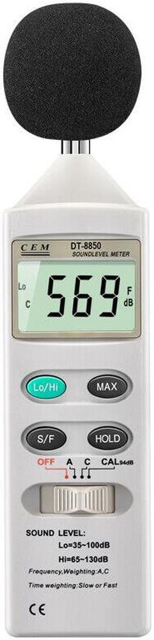 CEM DT-8850 Sound Level Meter 31.5Hz~8KHz High Performance