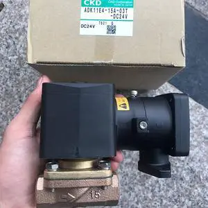CKD ADK21-40A-L3L-AC200V Pilot Kick 2-Port Solenoid Valve General Purpose Valve