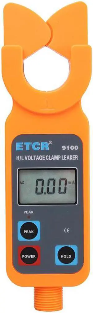ETCR9100 High and Low Voltage Clamp Ammeter AC 0.00mA~600A F33mm