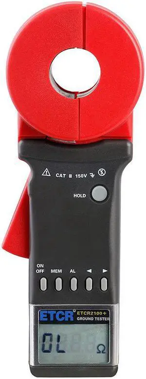 ETCR2100+ Clamp Earth Resistance Tester 0.01-1200O F32mm