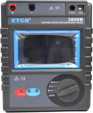 ETCR3800B Lightning Protection Component Tester Touch Color Screen