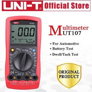 UNI-T UT107 Portable Digital Automotive Tester Voltage Temp Multimeter Meter