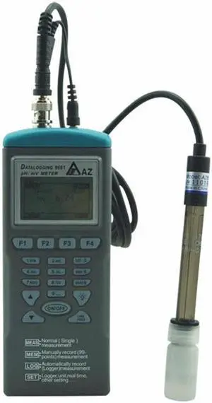 AZ-9661 Digital Handheld PH/mV Data Logger with Programmer PH Meter