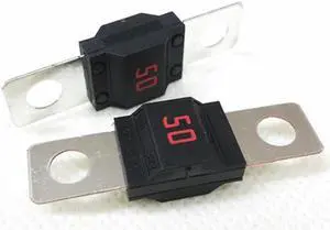 Littelfuse 0498050 Automotive Fuses Bolt-on 50A 498 Series, MIDI
