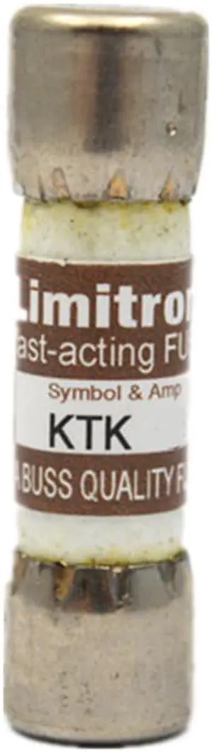 Bussmann KTK-1/4(KTK-0.25) 0.25 Amp Limitron Fast Acting Supplementary Fuse 600V