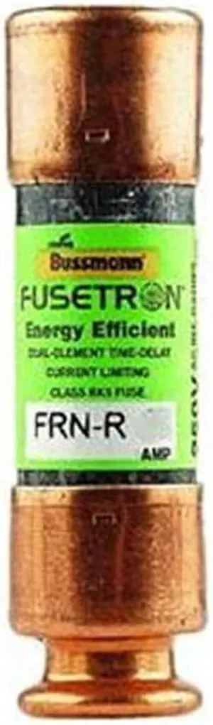 Bussmann FRN-R-2-1/4 (FRN-R-2.25) 2.25Amp Fusetron Dual Element Time-Delay Fuse 250V Bussmann FRN-R-2-1/4 (FRN-R-2.25) 2.25Amp Fusetron Dual Element Time-Delay Fuse 250V
