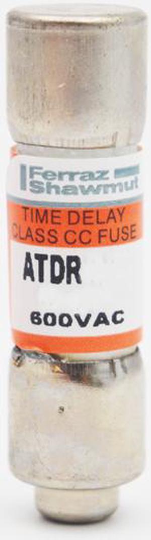 Ferraz Shawmut ATDR-5-6/10 (ATDR 5.6) 5.6Amp 600V Slow Blow Class CC Cartridge Fuse