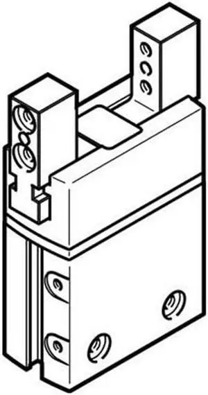 FESTO DHPS-16-A-NO Parallel Gripper 1254044 Size 16