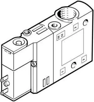 FESTO CPE14-M1BH-3OLS-1/8 Solenoid Valve 196932 Width 14mm