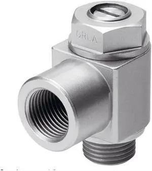 FESTO GRLA-1/2-B One-way Flow Control Valve 151179 FESTO GRLA-1/2-B One-way Flow Control Valve 151179