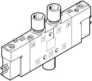FESTO CPE10-M1BH-5/3BS-M5-B Solenoid Valve 533164 Width 10mm