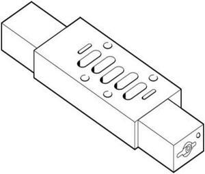 FESTO MUHX2-ZP-D-3-24G Intermediate plate 34935 Nominal size 14.5 mm