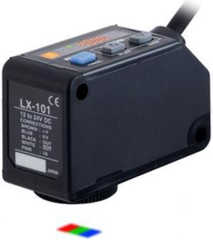 Sunx LX-101 RGB Color Digital Mark Sensor - NPN - 2m Cable