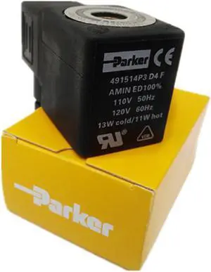 Parker 491514P3 D4F 110V 13W Coil New