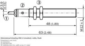 SICK IME12-04BPSZW2S Inductive Proximity Sensors,PNP,New SICK IME12-04BPSZW2S Inductive Proximity Sensors,PNP,New