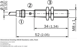 SICK IME08-02BPSZW2S Inductive Proximity Sensors,PNP,New SICK IME08-02BPSZW2S Inductive Proximity Sensors,PNP,New