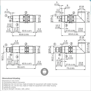 SICK VTF18-4N1640 Photoelectric proximity sensor ,NPN ,New SICK VTF18-4N1640 Photoelectric proximity sensor ,NPN ,New