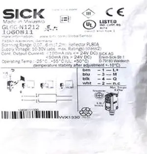 SICK GL6-N1212 Miniature photoelectric sensors ,NPN New