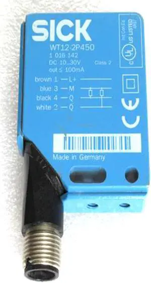 SICK WT12-2P450 Photoelectric Proximity Sensor PNP,New