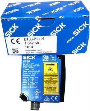 SICK DT50-P1114 Mid Range Distance Sensors New SICK DT50-P1114 Mid Range Distance Sensors New