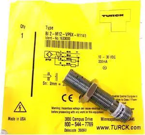 TURCK Bi2-M12-VP6X-H1141 4606507 Inductive sensor PNP TURCK Bi2-M12-VP6X-H1141 4606507 Inductive sensor PNP