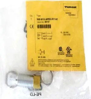 TURCK NI8-M18-AP6X-H1141 4611233 Inductive sensor PNP