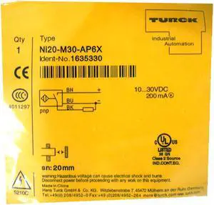 TURCK NI20-M30-AP6X 4670511 Inductive sensor PNP