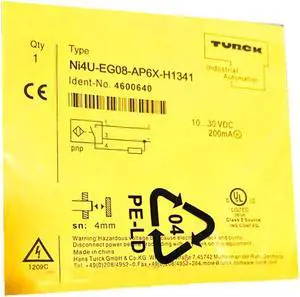 TURCK Ni4U-EG08-AP6X-V1131 4600620 Inductive sensor PNP