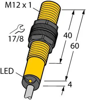 TURCK Ni4-S12-AP6X 46532 Inductive sensor PNP