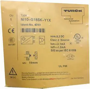 TURCK NI10-G18SK-Y1X 40161 Inductive sensor
