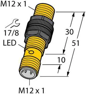 TURCK Bi2-S12-AN6X-H1141 46521 Inductive sensor NPN