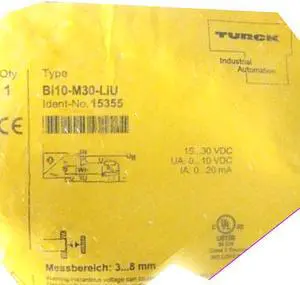 TURCK BI10-M30-LIU 15355 Inductive sensor