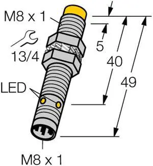 TURCK  NI4U-EG08-AN6X-V1131 4600630 Inductive sensor NPN