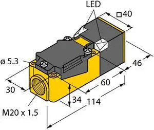 TURCK NI20-CP40-Y1X 10111 Inductive sensor