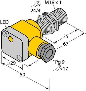 TURCK BI5-G18SK-Y1X 40160 Inductive sensor