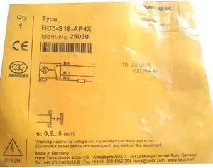 TURCK BC5-S18-AP4X 25030 Inductive sensor PNP